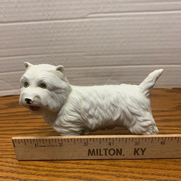 Cute Vintage West Highland Terrier crafted from high-quality porcelain - Picture 3 of 7